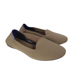 Rothy's The Loafer Shoes Size 8 Mocha Brown Round Toe Slip On Flats